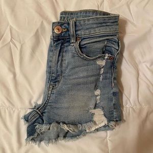 american eagle jean shorts